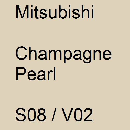 Mitsubishi, Champagne Pearl, S08 / V02.